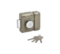 Verrou à bouton YALE - Cylindre 5 goupilles Ø 23 L 45 mm - YV25 - 28211000