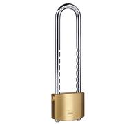 Yale Y110B/50/155/1 - Cadenas laiton 50 mm, anse acier cémenté XL ajustable, 3 clés - Pour Casier Scolaire Ecole, Vestiaire de Sport, Boîte à Outils, Armoire