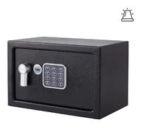Yale Coffre-fort YEC/200/DB2 – Serrure électronique, Alarme 130 dB, 8,6 L, Noir, Acier