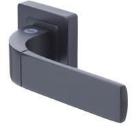 YPP7-B-PC Poignée de porte carré de 7 noir Yale - Modèle Bologna - passage à clé