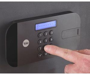 Yale YSEB/200/EB1 Safe Frei stehend sicher 9,6 l Stahl Schwarz (YSEB/200/EB1)