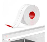 Yalisite Joint Salle de Bain Rouleau, Ruban Auto-Adhésif, Blanc,10M x 2.2cm | PVC Ruban D'Étanchéité, Imperméable, Bande De Calfeutrage, Convient Pour Les Baignoires, Les Toilettes Et Les Cuisine