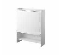 Yamazaki 2009 TOWER 3~Tiered Seasoning Rack, white, Steel/POM Resin, 38 x 16.3 x 49.2 cm