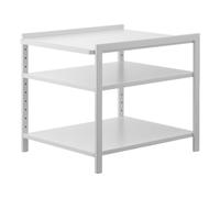 YAMAZAKI 2011 Tower 3Tiered Under Sink Organizer, White, Steel/Polypropylene, 33 x 41.5 x 34.5 cm