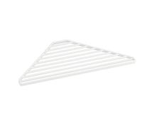 YAMAZAKI 2504 Tower Sink Corner Drainer, White, Steel, 30 x 15 x 0.8 cm