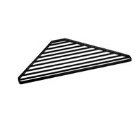Yamazaki 2505 Tower Égouttoir d'angle d'évier, Noir, Acier, Minimaliste, 30 x 15 x 0.8 c m