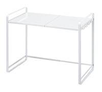 YAMAZAKI 3130 Tower Extendable Rack, White, Steel, 47.575 x 35 x 50 cm