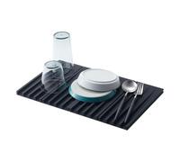 YAMAZAKI 3835-P Home Égouttoir Pliable en Silicone Noir
