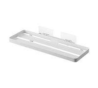 Yamazaki 5397 TOWER Film Hook Sanitary Tray, white, Steel/Silicone FILMHOOK : Polycarbonate/PET/Polyurethane, 30 x 11.5 x 4.7(excluding film hook) cm