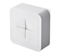 Yamazaki 5629 TOWER Film Hook Towel Holder, white, ABS Resin/Silicone FILMHOOK : Polycarbonate/PET/Polyurethane, 5.5 x 2.3 x 5.5 cm