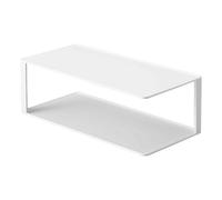 YAMAZAKI 5641 Tower Rectangular Dish Rack, White, Steel, 30 x 15 x 10 cm