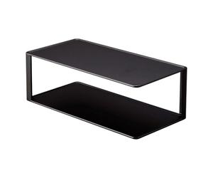 Yamazaki 5642 Tower Rectangular Dish Rack, Black, Steel, 30 x 15 x 10 cm