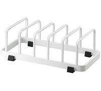 YAMAZAKI 7137 TOWER Dish Stand, white, Steel, 22 x 11 x 7 cm