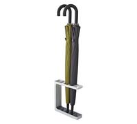 Yamazaki 7930 Grind Porte-Parapluie, Blanc, Acier/Polypropylène, Minimaliste, 23.5 x 6.5 x 24.3 c m