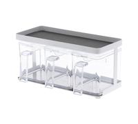 Yamazaki Boîte Plastique Blanc Taille Unique