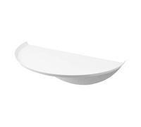 YAMAZAKI - Etagère murale ronde L40 cm - TOWER - Blanc