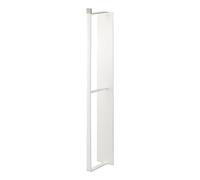 YAMAZAKI Home Cintre à linge pour placard Système de rangement et d'organisation, grand, blanc