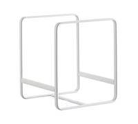 YAMAZAKI Home Tower Organiseur de Vaisselle pour armoires de Cuisine, Blanc, S