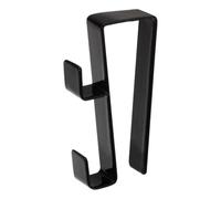 YAMAZAKI Hook Crochets sopracassetti, Acier, Noir