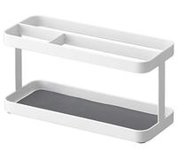 YAMAZAKI Organizer, Acier, Blanc, 21 x 9 x 11 cm