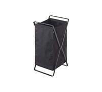 Yamazaki - Panier à linge pliable Tower noir
