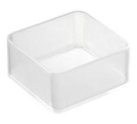 Yamazaki - Set de 2 rangements empilables Tower 8 x 8 x 3,7 cm Multicolore G