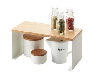 YAMAZAKI TOSCA Slim Stackable Kitchen Rack WH