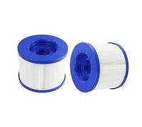 YanBan Lot de 2 filtres de Piscine de Rechange pour Tube à Chaud - 104 mm - Pet + Tissu Non tissé - Compatible avec Clever Spa