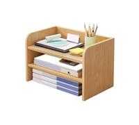 YANG11FAN Installation Table Ouverte à Trois Niveaux, Petite bibliothèque, Organisateur de fichiers Minimaliste, Armoire Basse