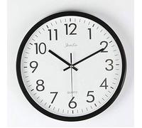 YANGBAGA Horloge Murale Moderne Design intemporel avec cadran Ultra-transparent circulaire Super Silencieuse Horloge Salon25cm/10""