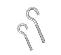 YANGC Vis À Crochet En Acier Inoxydable 304 M8-M10 Forme C L 20-150mm | Crochet D'anneau De Boulon À Œil(M8x25mm 5pcs)
