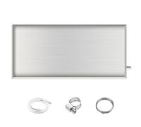 YANGLLYJ Bac de Récupération des Condensats, Bac Condensat Clim, Bac Vidange Huile Moteur, Adapté Aux Climatiseurs Extérieurs Split(100x45cm/39.4x17.7in)