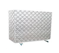 YANGLLYJ Housse Climatiseur Extérieur pour Climatiseur Extérieur, Cache Pompe a Chaleur Épaisse et Imperméable, Adaptée Aux Climatiseurs Split(92x35x69cm/36x14x27in)