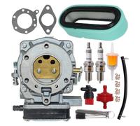 Yangshe Carburateur compatible avec Briggs & Stratton 693480 693479 694056 692815 394338 394503 495181 499306 Assemblage de moteur pour tracteur à gazon et tondeuse autoportée