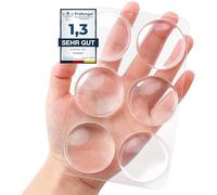 YangShion Butoirs de Porte En Silicone, 6 pièces Protection Poignee Porte, ButéE de PoignéE de Porte Murale, ArrêT de Porte Mural éLastiques, meubles, mur, bouchon en caoutchouc, pare - chocs