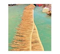 YANGUANG Rouleau de Chaume Toit de Paille 0.5x1-10m Tuile de Chaume de Palmier Fausse Paille Panneau Anti-âge Ignifuge pour Extérieur Tiki Bar Pavilion Jardin Décoration de Ferm(Size:10m/32.8ft)