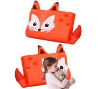 YANGUN Schlummerkids Coussin pour Enfant, Oreiller Enfant, Confortable, Détachable, Coussin pour Enfant pour Enfants à partir de 3 Ans, 45 x 27 cm(Renard)