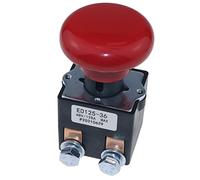 Yangyou ED125-36 Interrupteur d'arrêt d'urgence pour chariot élévateur électrique EZ30 E30 D40 EZ40 111551000800 48 V 125 A