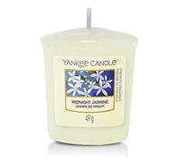 YANKEE CANDLE 1129555E Bougie Votive Midnight Jasmin de Minuit 49 g, Blanc