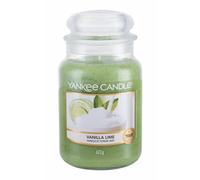Yankee Candle 623g Vanille Citron Vert, Bougie Parfumée Vert