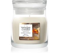 Yankee Candle Amber & Sandalwood bougie parfumée Signature 110 g