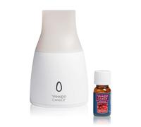 Yankee Candle Diffuseur d'arômes ultrasonique Black Cherry avec huile parfumée