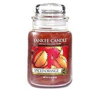 Yankee Candle Bougie en pot Parfum orange épicée Taille L