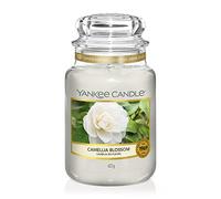Yankee Candle bougie jarre parfumée | grande taille |Camélia en fleurs | jusqu’à 150 heures de combustion | La Collection Garden Hideaway
