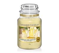 Yankee Candle bougie jarre parfumée | grande taille |Limonade aux herbes | jusqu’à 150 heures de combustion | La Collection Garden Hideaway