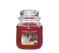 Yankee Candle bougie jarre parfumée | moyenne taille | Magie de Noël | jusqu’à 75 heures de combustion