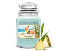 Yankee Candle Bougie parfumée | Grand pot Brise des Bahamas | Bougies à longue durée : jusqu'à 150 heures | Cadeaux parfaits pour femmes