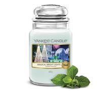 Yankee Candle Bougie parfumée | Grande jarre Lumières Magiques Éclatantes | Bougies à longue durée de combustion : jusqu'à 150 heures | Cadeaux de Noël parfaits pour femmes