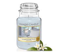 Yankee Candle bougie parfumée Havre de paix | Format jarre | Bougie longue durée jusqu’à 150 heures de combustion | Cadeaux pour femmes