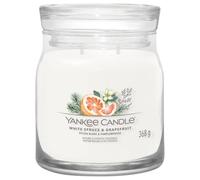 Yankee Candle Bougie votive en verre White Spruce + Grapefruit 368 g 368 g